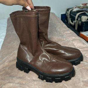 Brown Booties